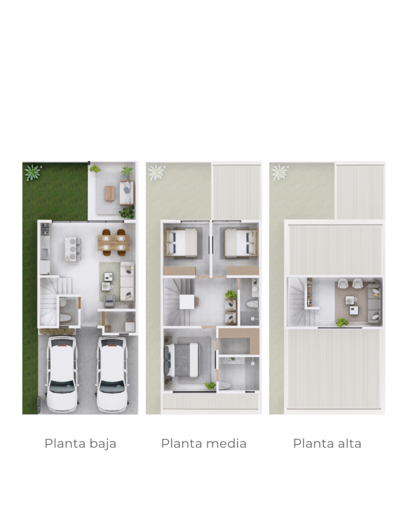 ŌHANA Santo Domingo Casas en Heredia de 2 3 habitaciones_